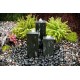 Complete Granite Column Fountain Kit with 3 Real Granite Columns