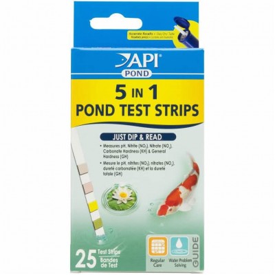 5 in 1 Pond Water Test Strips 