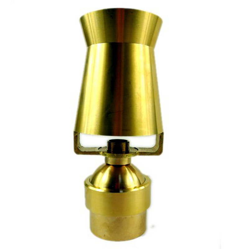 Brass Cedar Fountain Nozzle Sprinkler Spray Head Cascade Ice Tower Pond 1/2-1" 